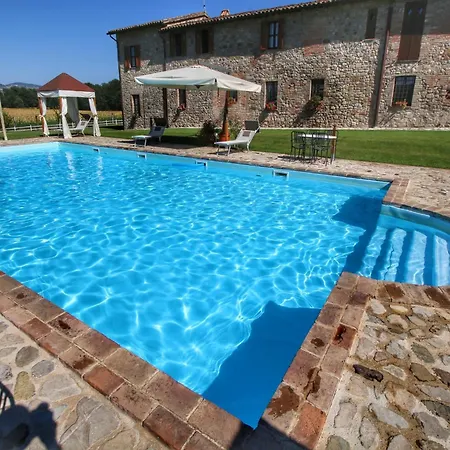 On Farm Amidst The Umbrian Hills *